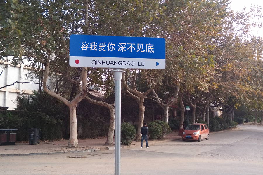 網(wǎng)紅路名牌,道路指示牌,指路路牌廠家