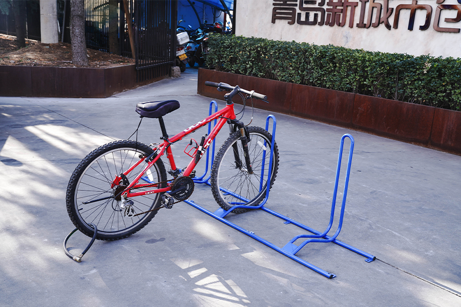 自行車停車架,創(chuàng)意停車架,插入式自行車擺放架,單車展示架